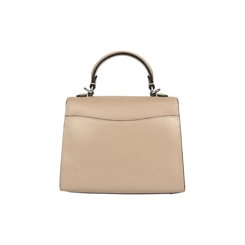 COACH Tabby Leather Shoulder Bag Crossbody Bag Handbag Small Size Women's Light Khaki-2