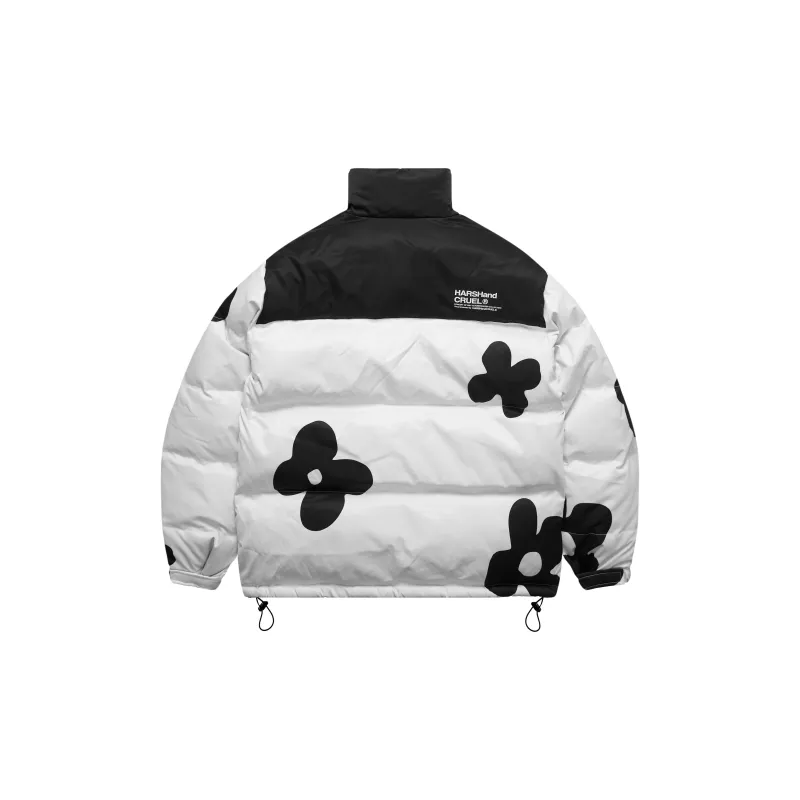 HARSH AND CRUEL Puffer Jackets Unisex-5