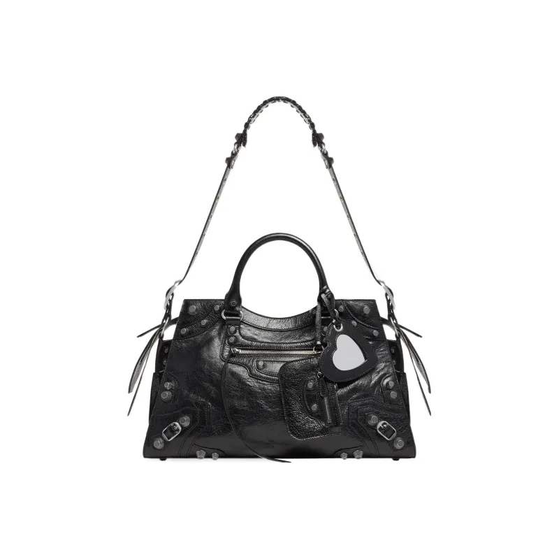Balenciaga Neo Cagole Handbag Black-0