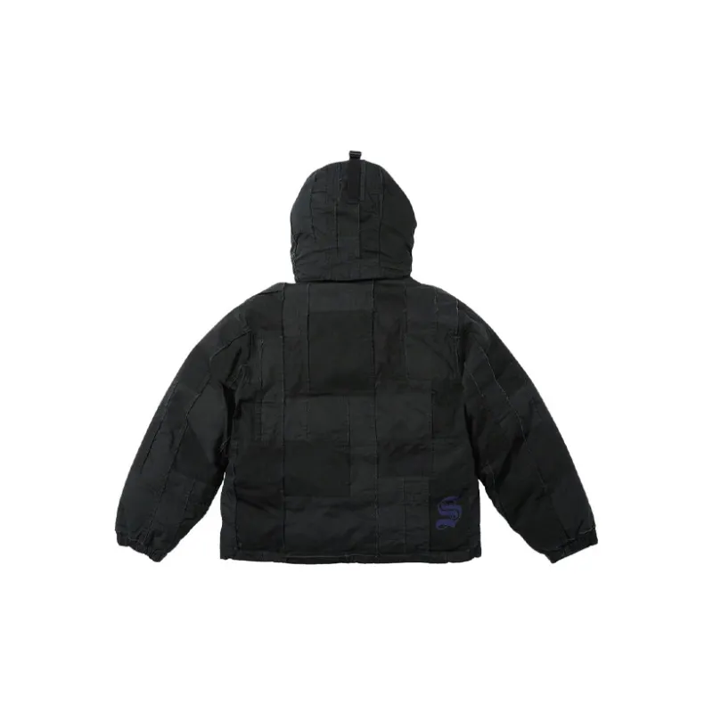 Supreme Junya Watanabe Cdg Man Patchwork Puffy Jacket-1