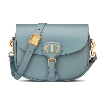 DIOR Bobby Smooth Finish Calfskin Crossbody Bag Shoulder Bag Women's Powder Blue Candy Color