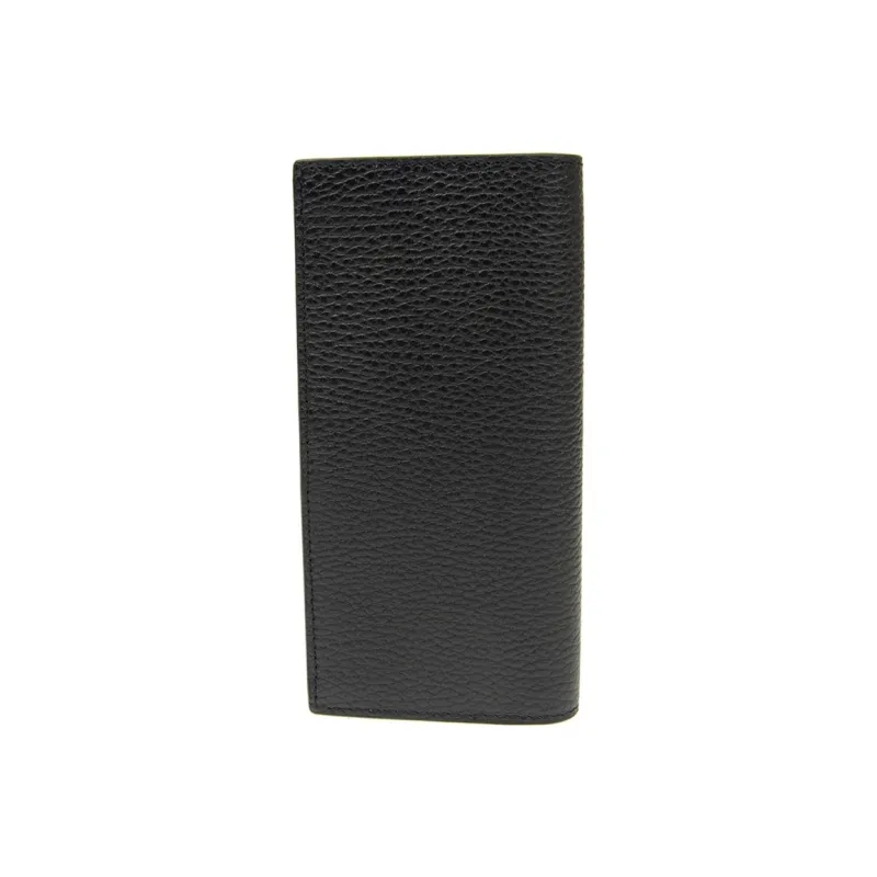 GUCCI Leather Card Holder, Wallet, Card Holder, Wallet Men's Black-1