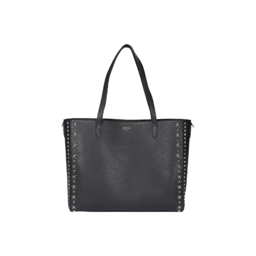Jimmy Choo Calfskin Shoulder Bag Men's Black