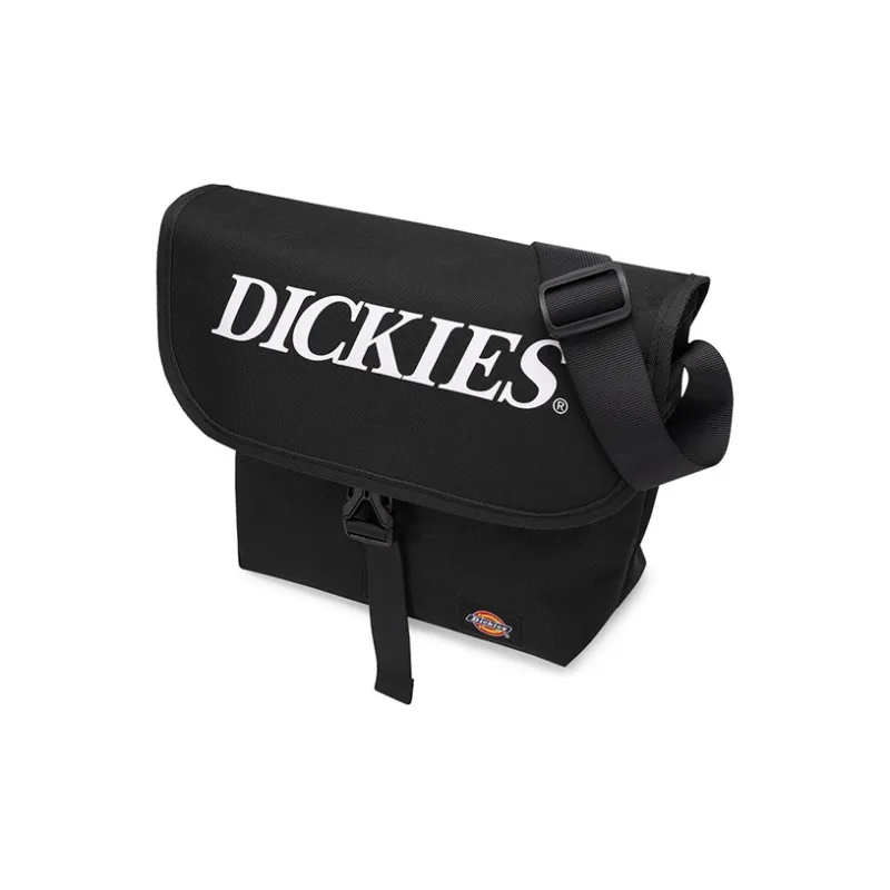 Dickies Polyester Messenger Bag Shoulder Bag Crossbody Bag Small Size Unisex Black-1