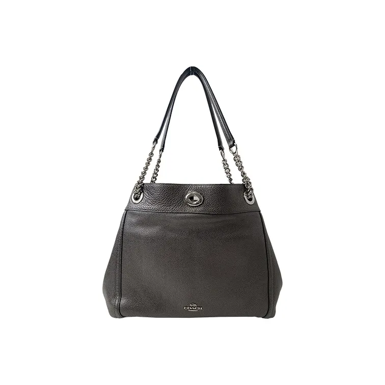 COACH Turnlock Shoulder Bags-0