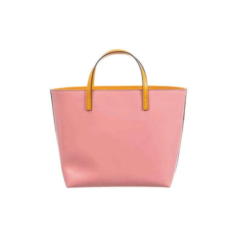 GUCCI Leather Tote Bag Shopping Bag Handbag Kids' Pink-1