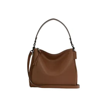COACH Shay Leather Handbags Shoulder Bags Women's Brown