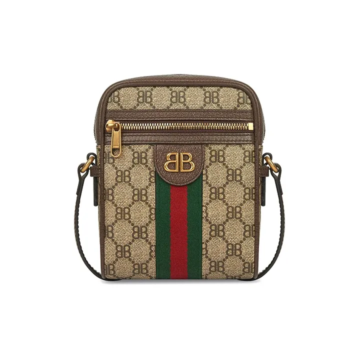 GUCCI X Balenciaga The Hacker Project Shoulder Zip Bag-0