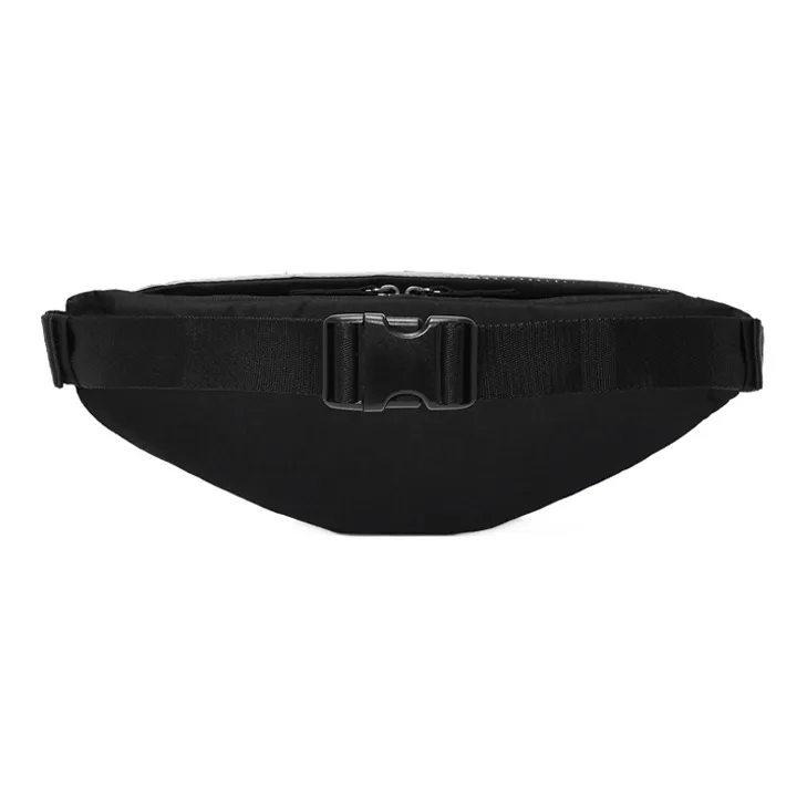 Nike Heritage Polyester Sling Bag, Crossbody Bag, Fanny Pack Regular Unisex Black-1