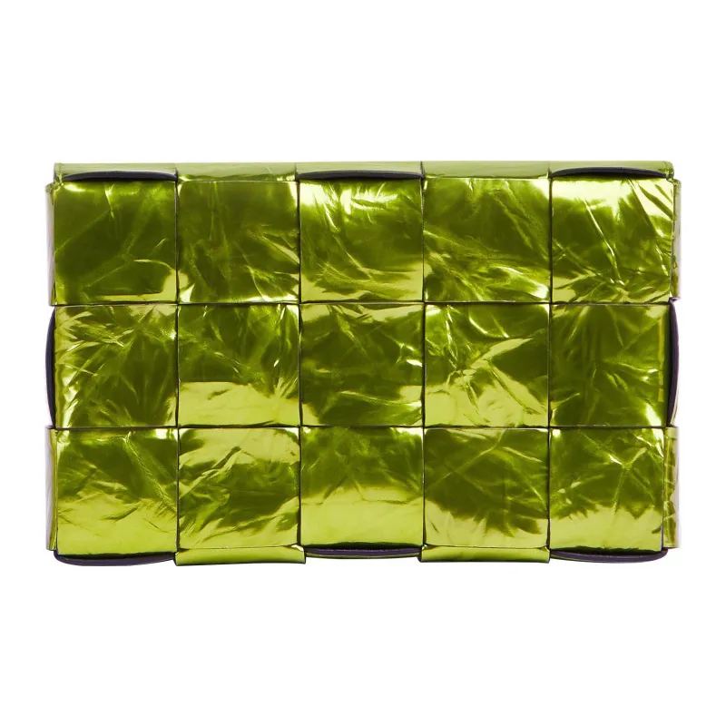 Bottega Veneta Intreccio Weave Cassette Chlorophyll-2