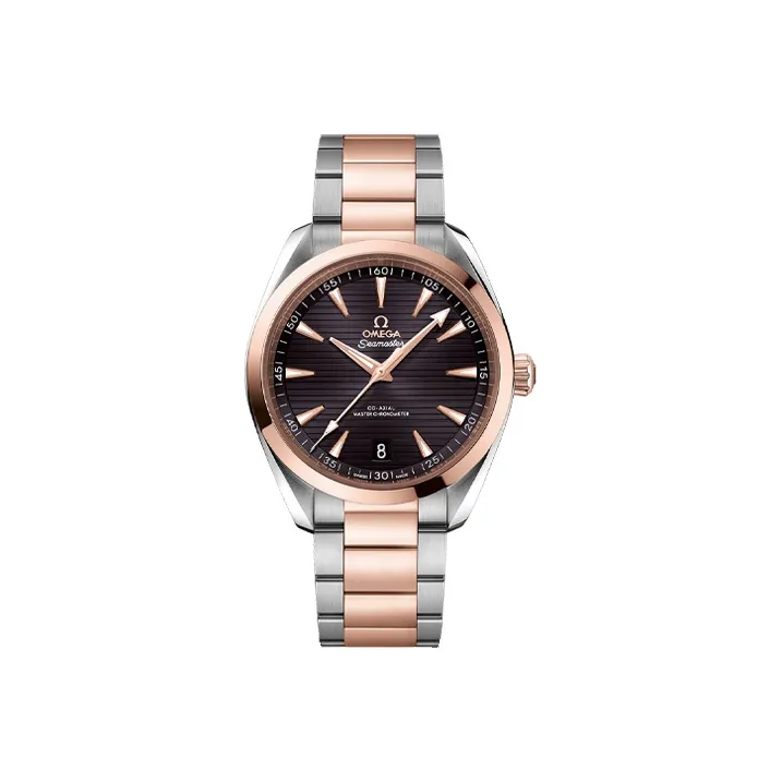 OMEGA Seahorse Collection Automatic Mechanical Movement Men's Watches Watch 41mm Coffee Watch Dial 220.20.41.21.06.001-0