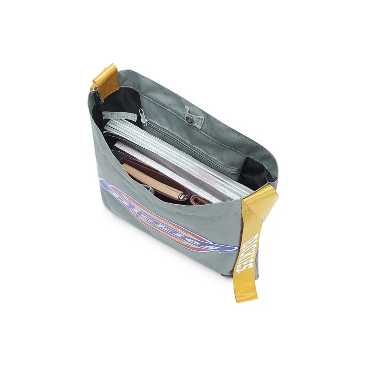 Dickies Polyester Shoulder Bag Crossbody Bag Regular Unisex Gray-4