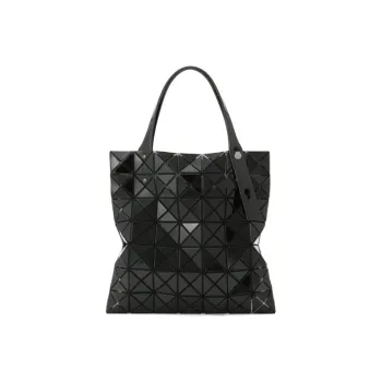ISSEY MIYAKE Prism PVC Tote Bag, Shopping Bag, Handbag, Shoulder Bag Women's Black