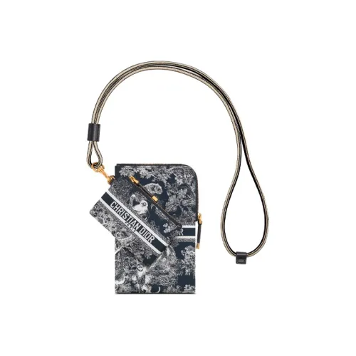 DIOR DiorTravel Technical Fabric Combo Bag, Travel Bag, One Shoulder Bag, Crossbody Bag, Clutch Women's Blue