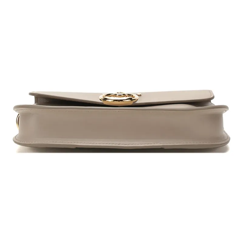 Chloe Chloé Bags Cow Leather Crossbody Bag, Shoulder Bag Women's Sand Gray-4