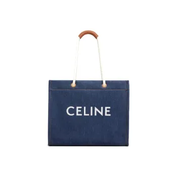 CELINE Cabas Shoulder Bags