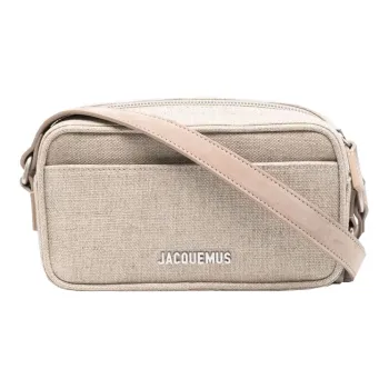 Jacquemus Fabric Crossbody Bag Shoulder Bag Women's Nude