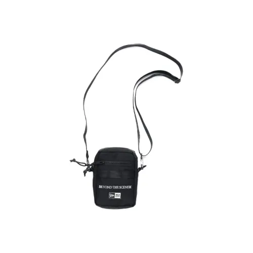 New Era Polyester Shoulder Bag Crossbody Bag Regular Unisex Black