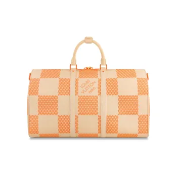 LOUIS VUITTON Keepall Bandouliere 50 Orange