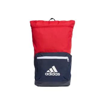 Adidas Polyester Backpack Shoulder Bag Regular Unisex Red Multicolor