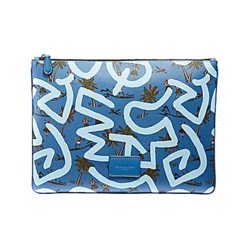 Keith Haring X COACH Pouch Clutches