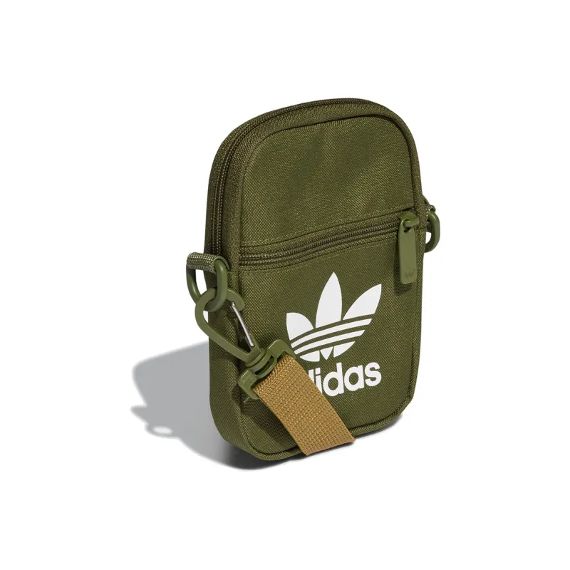 Adidas Originals Polyester Crossbody Bag Regular Unisex Green-3