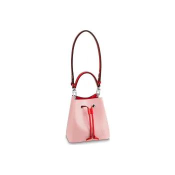 LOUIS VUITTON Cow Leather Bucket Bag, Portable Crossbody Bag, Shoulder Bag Women's Ballet Pink
