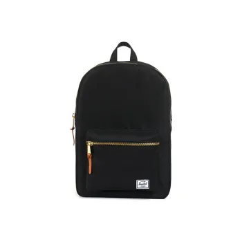Herschel Polyester Backpack Medium Size Unisex Black