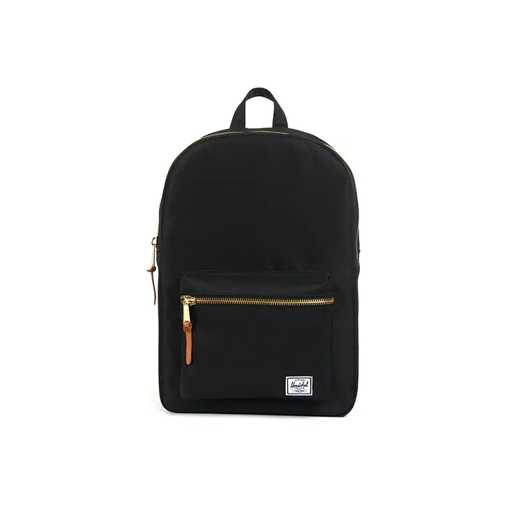 Herschel Polyester Backpack Medium Size Unisex Black-0
