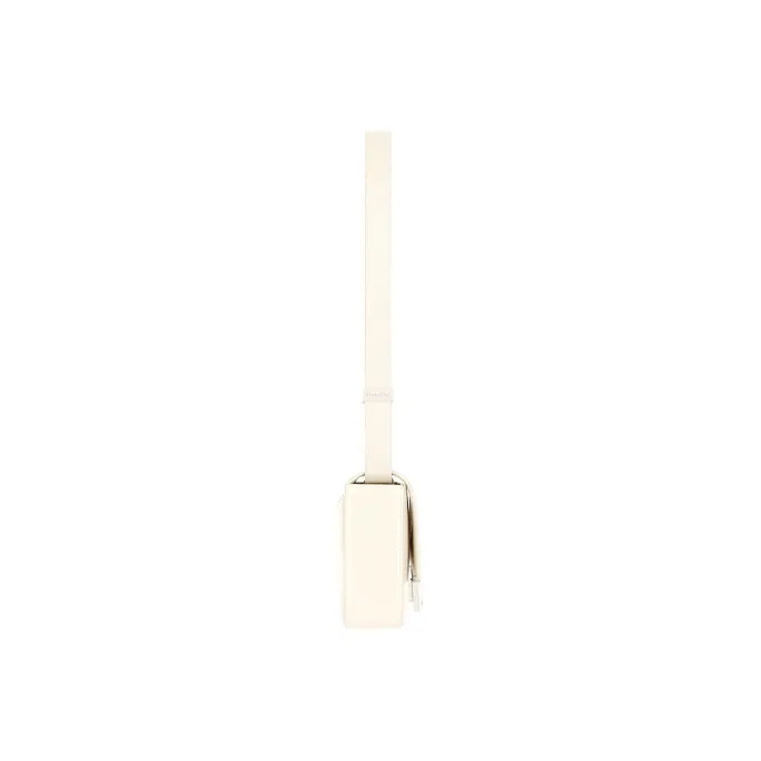 GIVENCHY Cow Leather Shoulder Bag, Crossbody Bag Women's Ivory White-3