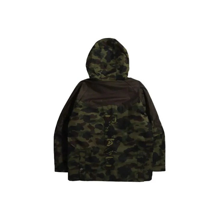 Bape X Barbour 1st Camo Bedale Snowboard Jacket-1