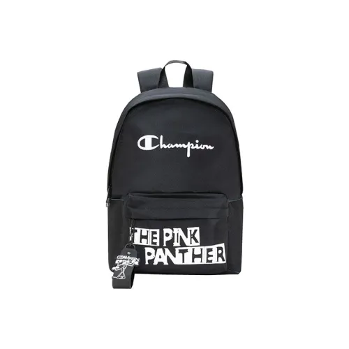 Pink Panther X Champion Backpacks Black