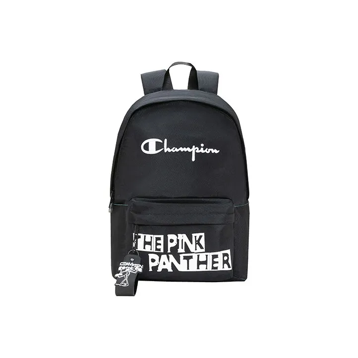 Champion Pink Panther Collaboration Fabric Backpack Regular Unisex Black-0