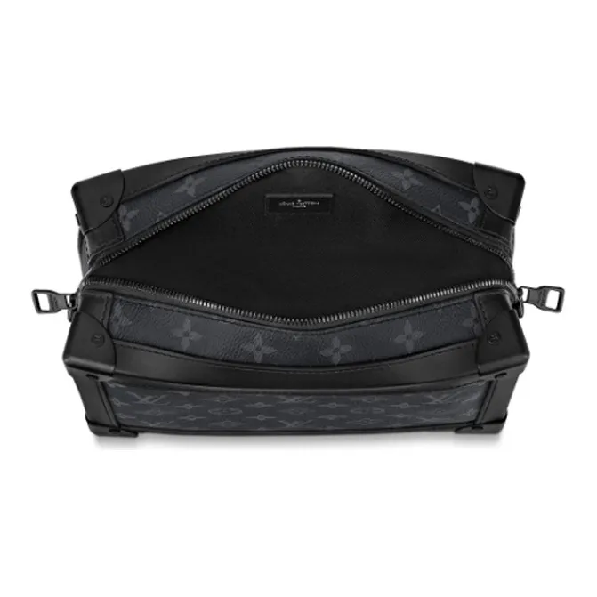 LOUIS VUITTON Soft Trunk Monogram Eclipse Black-3