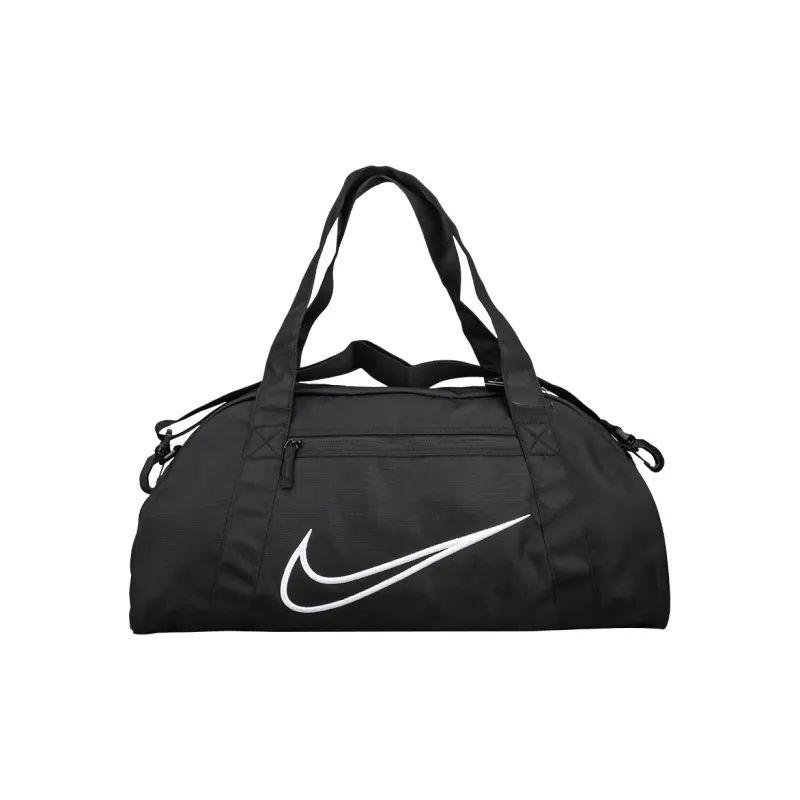 Nike Polyester Gym Bag Camping Bag One Shoulder Handbag Travel Bag Regular Unisex Black-0