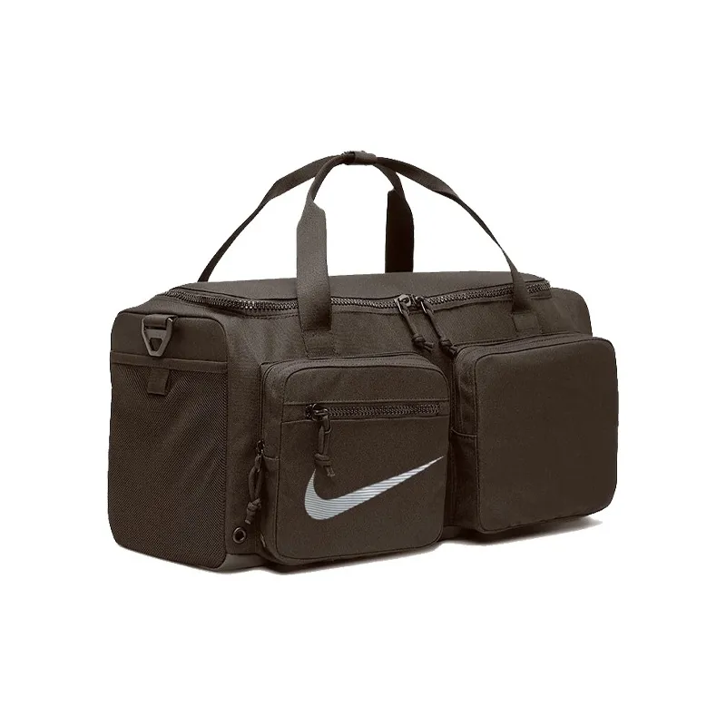 Nike Polyester Portable Crossbody Basketball Bags Travel Bags Gym Bags Large Size Unisex Dark Wood Umber-0