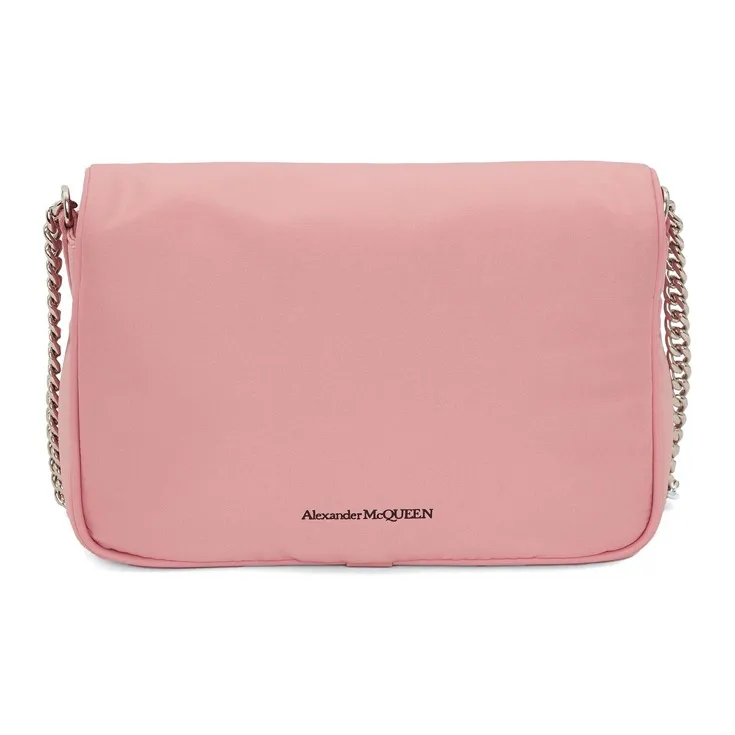 Alexander McQueen Nylon Shoulder Bag, Crossbody Bag Women's Pink-2