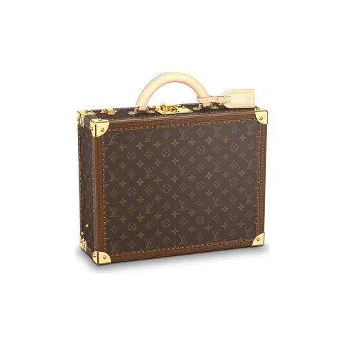 LOUIS VUITTON Suitcase Cotteville 40 Monogram Canvas Brown