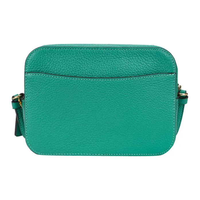 COACH Camera Leather Camera Bags Crossbody Bag Shoulder Bag Women's Green-2