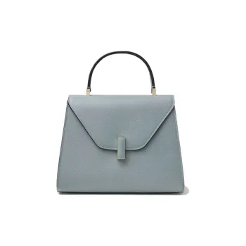 Valextra Iside Calfskin Shoulder Bag, Crossbody Bag, Handbag Women's Blue