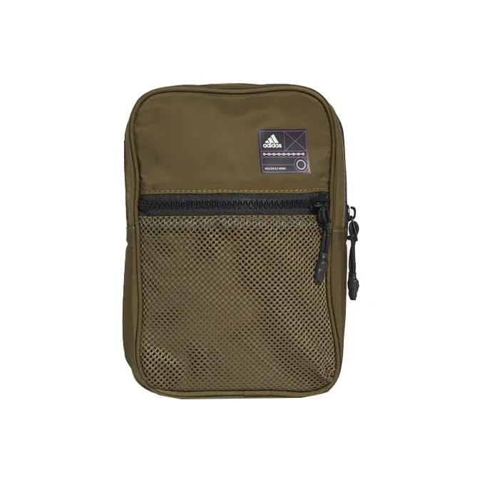 Adidas Polyester Shoulder Bag Crossbody Bag Regular Unisex Dark Olive Green-0