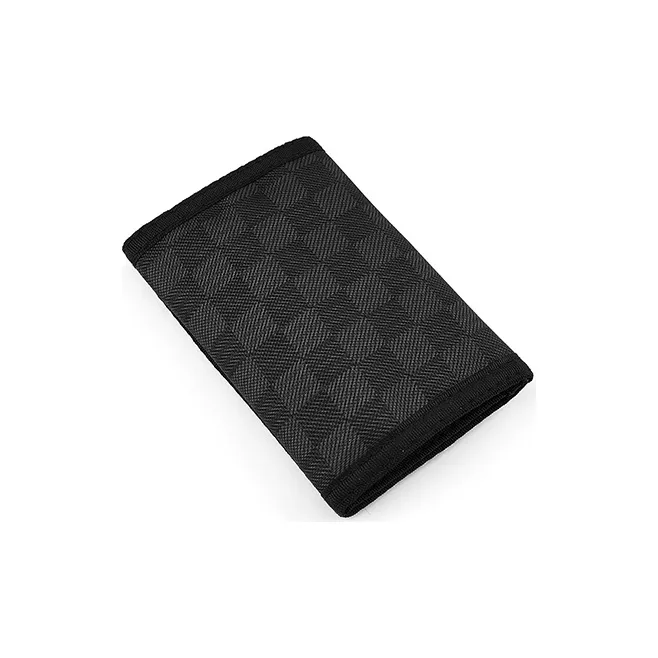 Vans Polyester Wallet Men's Black Charcoal Gray-3