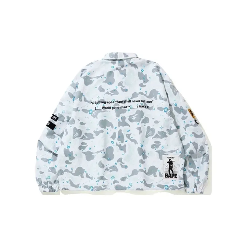 Bape Relaxed Space Camo Coach Jacket-3