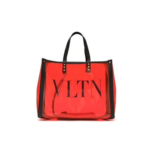 Valentino PVC Handbag Regular Women's Red