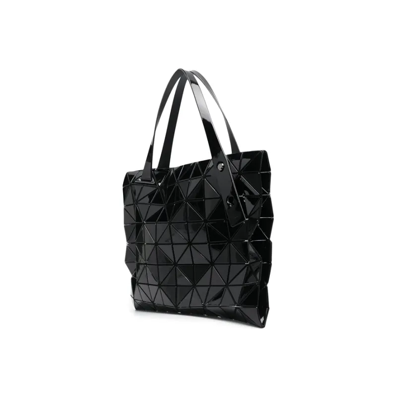ISSEY MIYAKE Rock Artificial Leather Tote Laptop Bag Handbag Women's Black-1