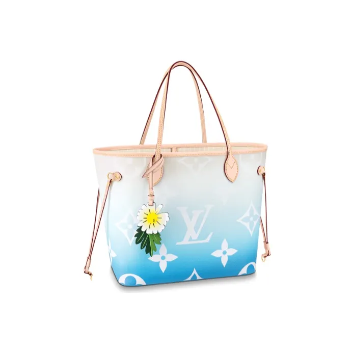 LOUIS VUITTON Neverfull Gradient Pastel Mm Blue-0
