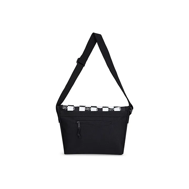 Dickies Polyester Messenger Bag, Crossbody Bag, Shoulder Bag Unisex Black-3
