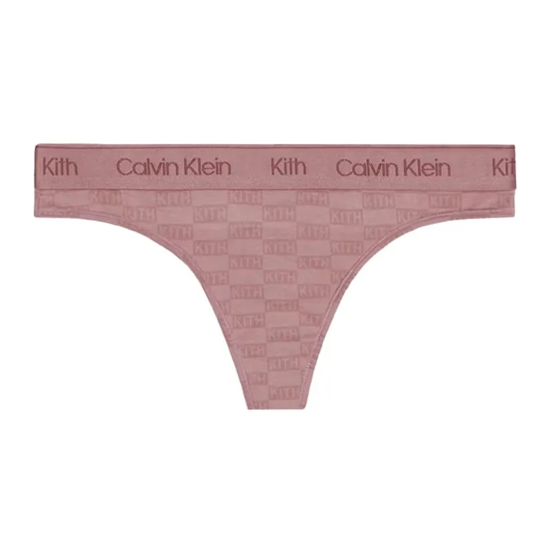 KITH Women's For Calvin Klein Thong 'Woodrose'-1