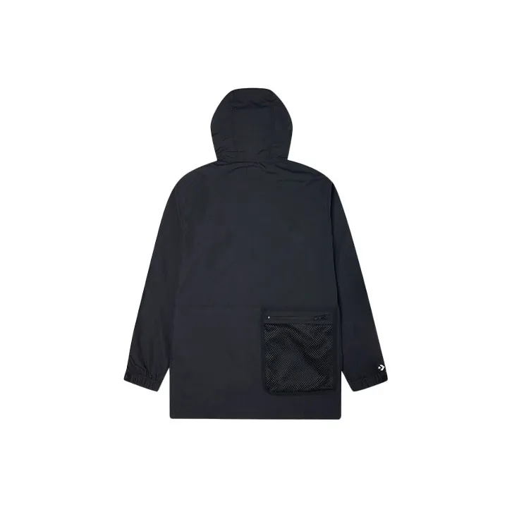 Converse Parka Coats Unisex Ink Black-1