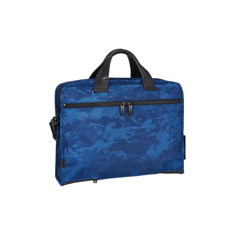 TUMI Elastic Nylon Briefcases Men's Blue-1
